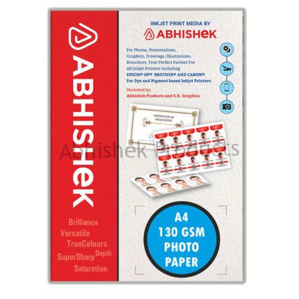 003 A4 130 gsm photo paper