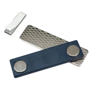 024 RECTANGLE MAGNET 45MM Neodymium Adhesive Backing SET FOR NAME PLATES AND BADGE