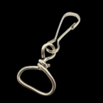 044 20MM TWISTED HOOK 500 PCS ID CARD HOOK FOR LANYARDS TAGS