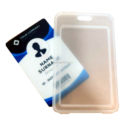128 CLEAR SUITCASE CARD HOLDER ATM SIZE 5 PCS