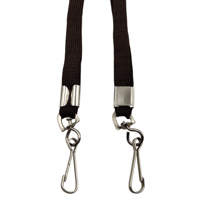 12mm Brown sleeve hook id catd tag lanyard abhishek products (1)