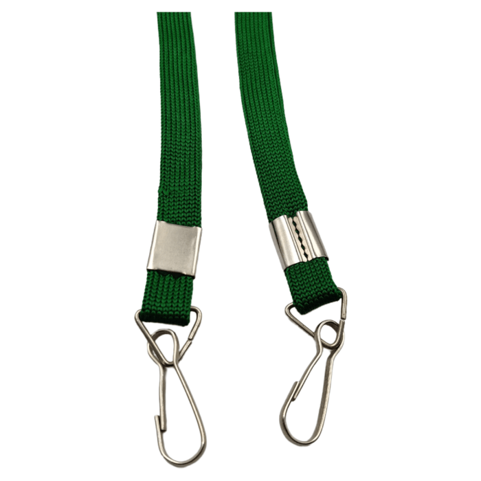 12mm parrot green sleeve hook id card tag lanyard abhishek products (1)