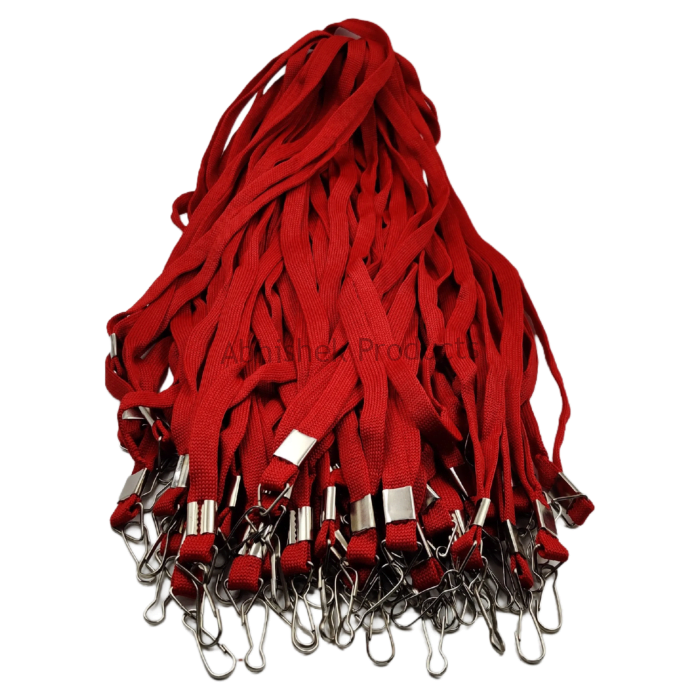 12mm red sleeve hook id card tag lanyard abhishek products (1)