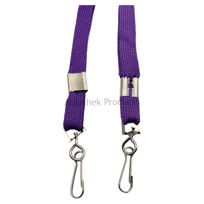 12mm violet sleeve hook id card tag lanyard abhishek products (1)