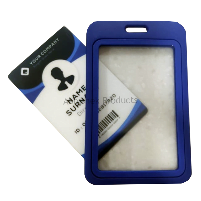 131 BLUE SUITCASE CARD HOLDER ATM SIZE 5 PCS