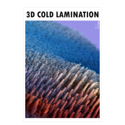 137 3d Cold Lamination Film 14 Inch x 10 Meter Film 1