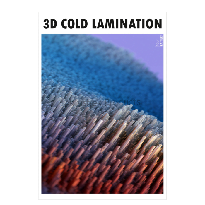 137 3d Cold Lamination Film 14 Inch x 10 Meter Film 1