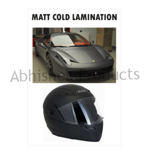 138 Matt Cold Lamination Film 14 Inch x 10 Meter Film 1