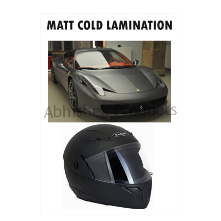 138 Matt Cold Lamination Film 14 Inch x 10 Meter Film 1