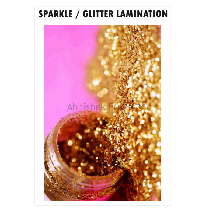 139 Sparkle Cold Lamination Film 14 Inch x 10 Meter Film