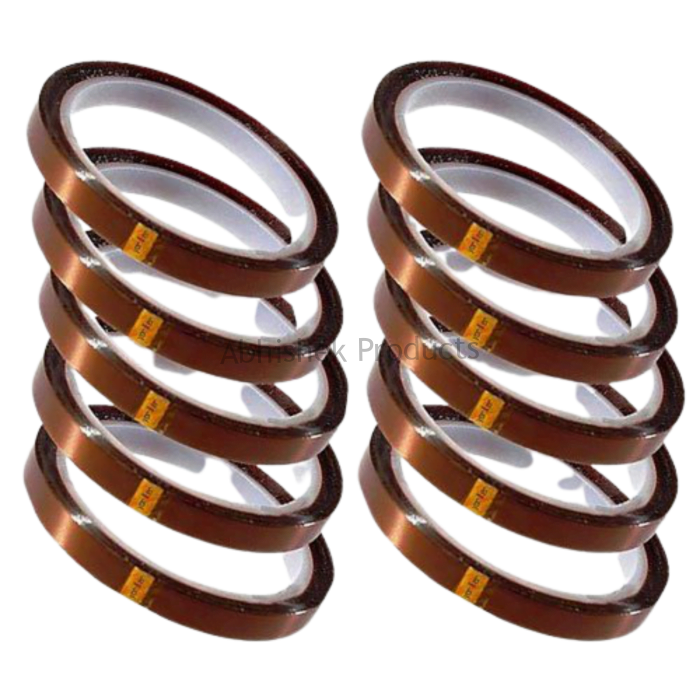 163 Sublimation Heat Tape High Resistant Temperature Thermal Tape 10mm X 10 Mtr 10 Pcs