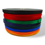 16mm satin lanyard roll for id card tags Marron, Navy Blue, Parrot Green, Red, Royal Blue, Yellow, Black, Dark Green (2)