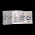 189 TEXTURE ATM CARD COVER PVC POUCH READY MADE FOR ID CARDS 500 PCS