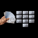 192 TEXTURE ATM CARD COVER PVC POUCH READY MADE FOR ID CARDS 1000 PCS