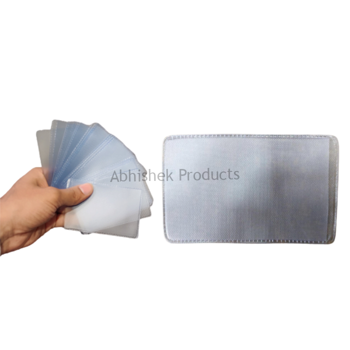 195 TEXTURE ATM CARD COVER PVC POUCH READY MADE FOR ID CARDS 300 PCS