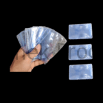 199 GLOSSY ATM CARD COVER PVC POUCH READY MADE FOR ID CARDS 300 PCS