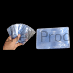 200 GLOSSY ATM CARD COVER PVC POUCH READY MADE FOR ID CARDS 100 PCS