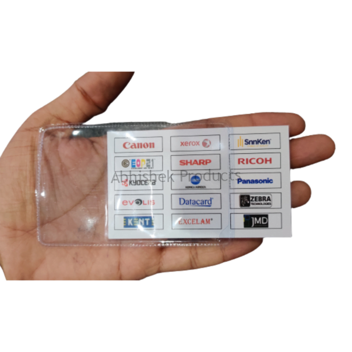 203 GLOSSY ATM CARD COVER PVC POUCH READY MADE FOR ID CARDS