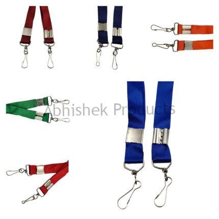 20mm Satin Twisted Hook ID Card Tag Lanyard