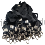 20mm black satin fish hook satin id card tag lanyard abhishek products (2)