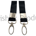 20mm black satin fish hook satin id card tag lanyard abhishek products (3)