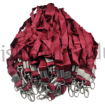 20mm marron satin fish hook satin hook id card tag lanyard abhishek products (2)