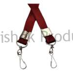 20mm marron twisted hook satin hook id card tag lanyard abhishek products (1)