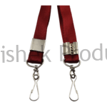 20mm marron twisted hook satin hook id card tag lanyard abhishek products (3)