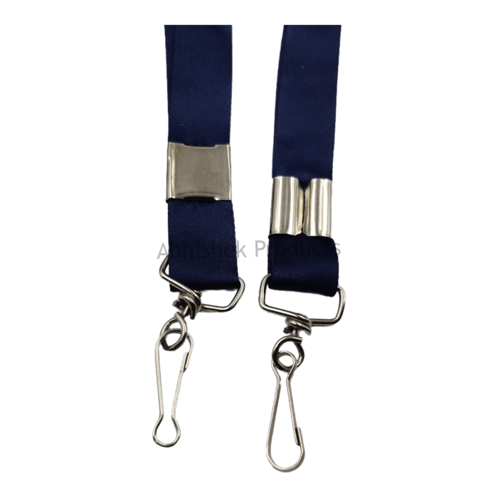 20mm navy blue hook id card tag lanyard abhishek products (1)
