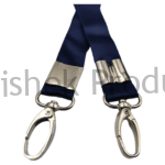 20mm navy blue satin fish hook satin id card tag lanyard abhishek products (1)
