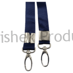 20mm navy blue satin fish hook satin id card tag lanyard abhishek products (3)