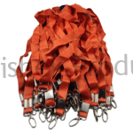 20mm orange satin fish hook id card tag lanyard abhishek products (2)