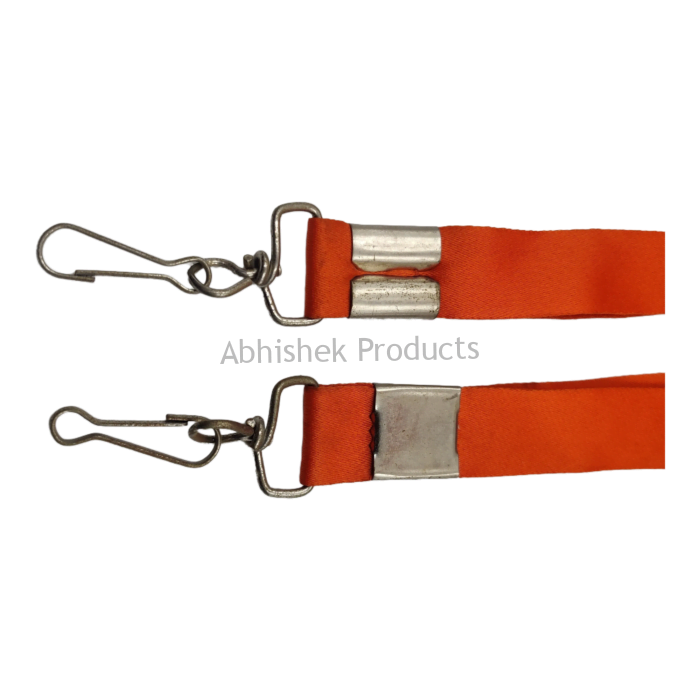 20mm orange twisted hook hook satin hook id card tag lanyard abhishek products (1)