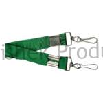 20mm parrot green satin hook id card tag lanyard abhishek products (1)