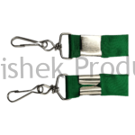 20mm parrot green satin hook id card tag lanyard abhishek products (3)