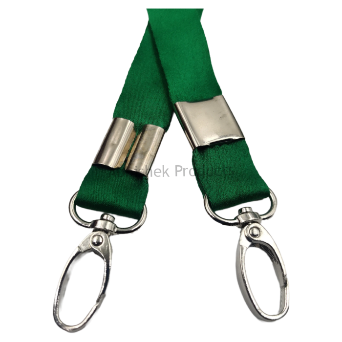 20mm parrot green satin hook satin hook id card tag lanyard abhishek products (1)
