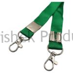 20mm parrot green satin lever hook id card tag lanyard abhishek products (1)