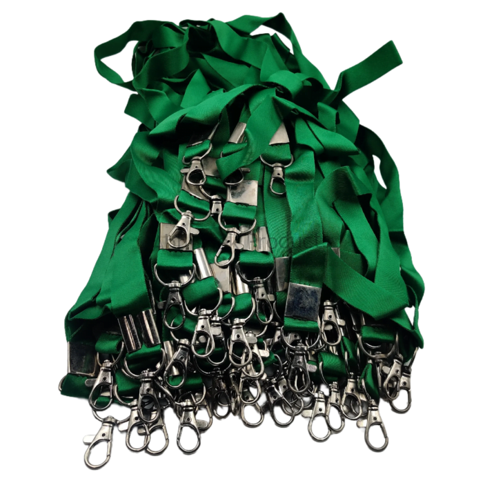 20mm parrot green satin lever hook id card tag lanyard abhishek products (2)
