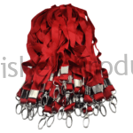20mm red satin fish hook satin hook id card tag lanyard abhishek products (2)