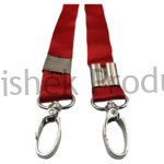 20mm red satin fish hook satin hook id card tag lanyard abhishek products (3)