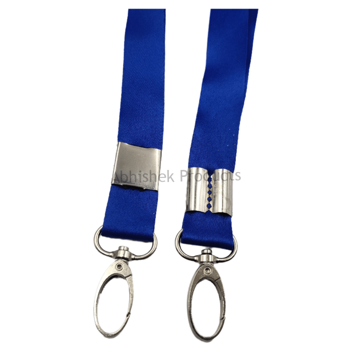20mm royal blue fish hook hook satin hook id card tag lanyard abhishek products (3)