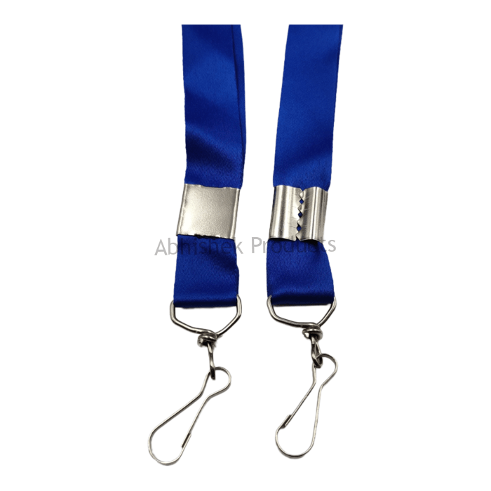 20mm royal blue twisted hook hook id card tag lanyard abhishek products (3)