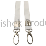 20mm white satin fish hook id card tag lanyard abhishek products (2)