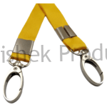20mm yellow satin fish hook id card tag lanyard abhishek products (1)