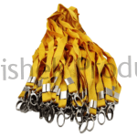 20mm yellow satin fish hook id card tag lanyard abhishek products (3)
