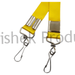20mm yellow twisted hook satin hook satin hook id card tag lanyard abhishek products (1)