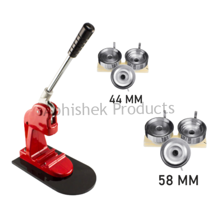 215 BUTTON BADGE MACHINE 58MM 1 PRESSING MACHINE 58MM MOULD