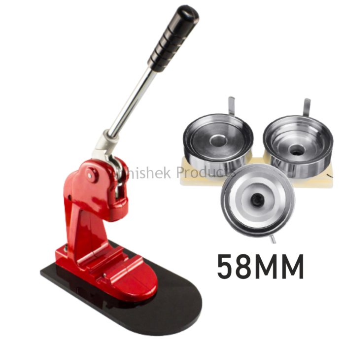 217 BUTTON BADGE MACHINE 58MM 1 PRESSING MACHINE 58MM MOULD
