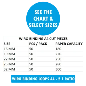 244 wiro binding loops 2 1 chart