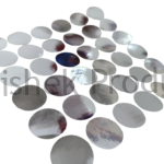 25x25mm Round Silver Print Scratch Off Labels Stickers, Designed to Create Your own Scratch Off Cards, Raffles, Promotions, Wedding, Fun, Games etc (1)